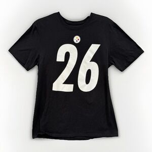 Pittsburgh Steelers Nike T-shirt Bell‎ 26 Women's Medium Black NFL